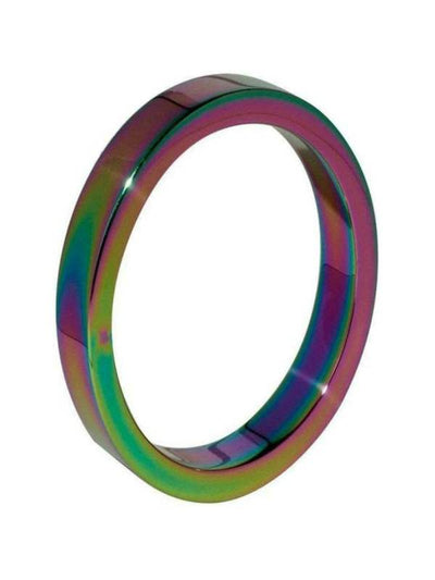 heavy duty rainbow cock ring available in different sizes